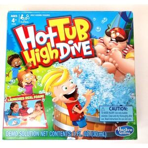 Hasbro Hot Tub High Dive Foam Launching Game Ages 4 and Up Family Fun
